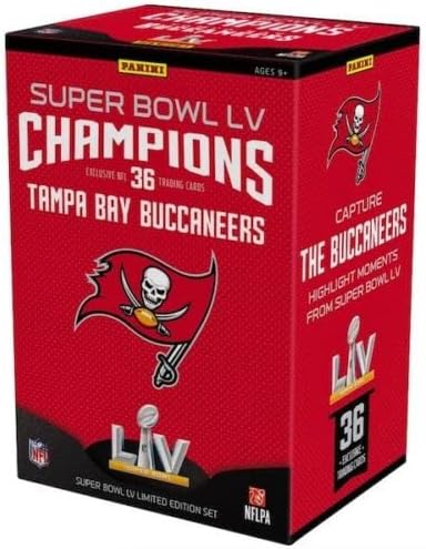 2021 Panini Super Bowl LV Tampa Bay Buccaneers Championship сет - 36 картички по кутија