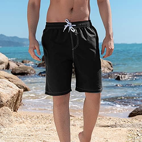 Bmisegm табла шорцеви машки плажа панталони машка мода печати пет поени шорцеви лабави обични панталони за плажа темни мажи одбор