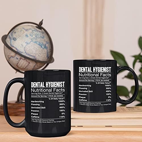 Стоматолошки хигиеничар хранливи факти кафе кригла за жени - стоматолошки хигиеничар керамички чаша за стоматолошки хигиеничар