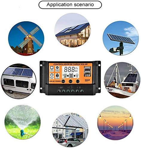 Tyesha Двојна USB Порта Соларен Панел Контролер 12v/24V MPPT/PWM Само-Paremeter Прилагодлив Соларен Контролер Паметен Регулатор На Батерии