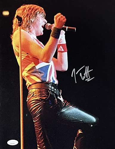 Jо Елиот потпиша 11x14 def Leppard Performance Photo JSA ITP