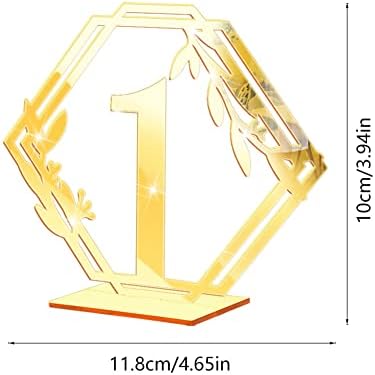 Броеви на табели со акрилични табели, знаци на броеви на табели, број на табела за банкети за прием на свадбени забави