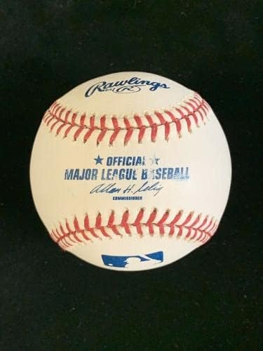 Ал Даунинг Newујорк Јанкис потпиша официјален бејзбол во голема лига w/холограм - автограмирани бејзбол