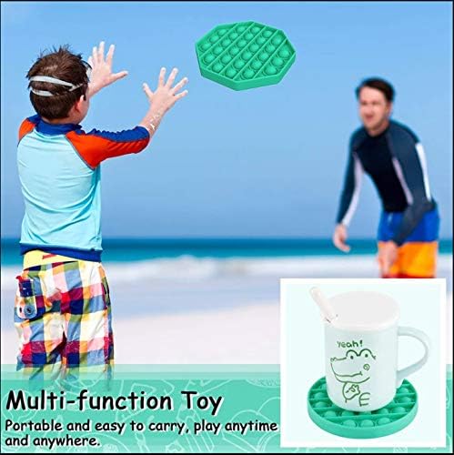 Push Pop-Pop Mubble Sensory Fidget Toy, Autism Посебни потреби за стрес на стрес силиконски стискање сензорна играчка