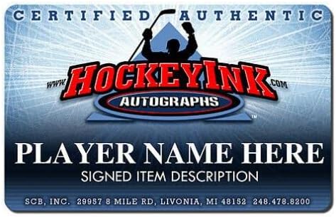 Jeanан -Себастијан Гигуер потпиша и испишана „Анахајм патки“ 2007 Шампир на Купот - 79005 - Автограмирани фотографии од НХЛ