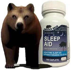 Гризли мечка помош за спиење