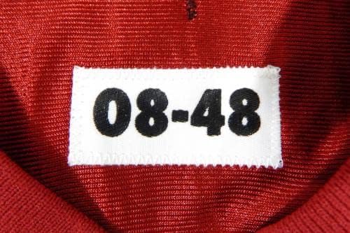 2008 Сан Франциско 49ерс Џо Коен #76 Игра Издадени Црвениот Дрес 48 ДП37128-Непотпишан Нфл Игра Користи Дресови