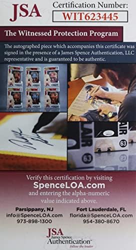 Мајкл Купер Лос Анџелес Лејкерс Потпиша Автограм Бела #21 Обичај Џерси ЈСА БЕШЕ Сведок НА КОА