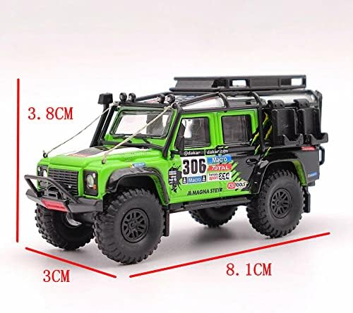 Jia Jia Lai Master 1:64 Land Rover Defender 110 Magic Claw Claw Collection Diecast Toys Models Models Подароци