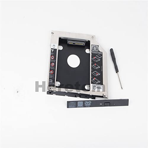 Универзална 9,5 мм/2,5 2-ри Хард Диск ХАРД Диск Caddy SATA За Apple Unibood MacBook Pro Оптички Залив Алуминиум