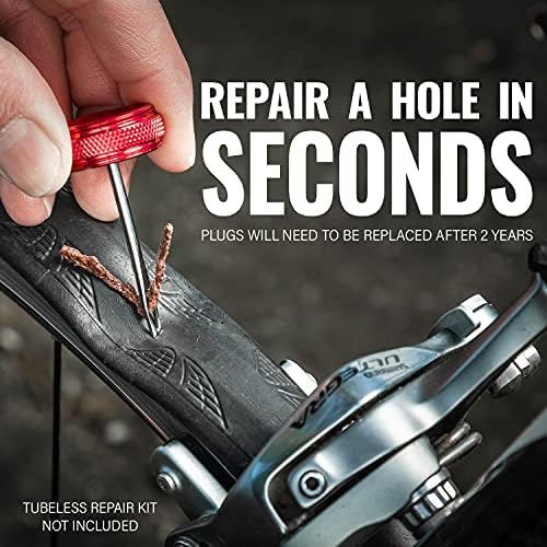 Pro велосипед алатка за поправка на гуми за поправка на гуми за гуми за велосипеди, пакет со приклучок од 20 јаже - 2 опции - црни или сланини
