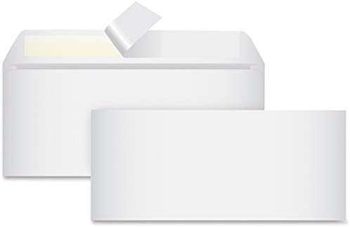 Кора-Запечатете Бели Пликови, 3-5/8 W x 6-1/2 L, 24lb. - 10 Пакет