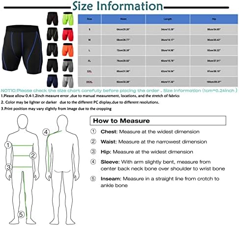 Атлетски шорцеви за атлетски шорцеви за атлетски компресии Wenkomg1 Брзи стебла за изведба на суви вежби