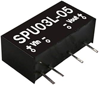 Среден добро SPU03N-05 5V 60 ~ 600MA 3W DC-DC Нерегулиран конвертор на единечен излез DC/DC конвертор