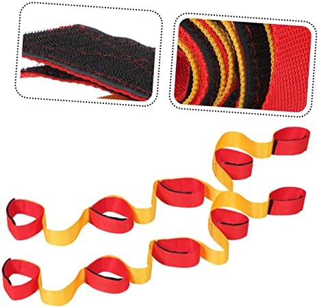 Clispeed Competication Competication Propers Legs Harness Gaming Things Team Teamwork Training Straps Legged Race Race Ropes Outdoor Race Bands Game Game Band Band Legged Race Bands Bright Color Relet Remaps Polyester 2 парчиња