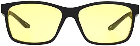 Докери Машки Текс Очила За Сонце Ноќни Очила За Возачи Правоаголник, Црна, 54мм