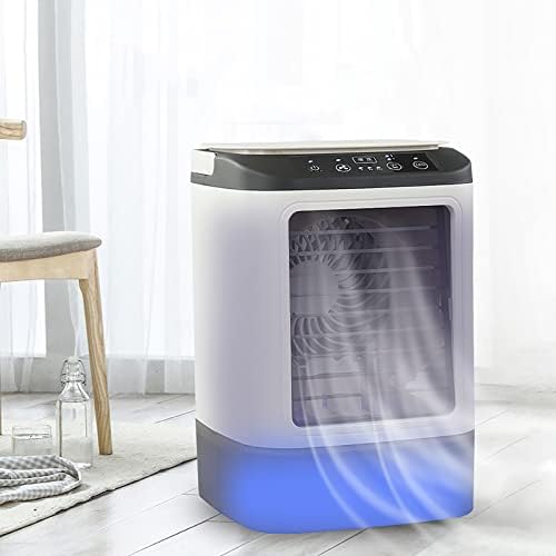 Преносен климатик BZDZMQM, испарувачки ладилник за воздух во 3 брзини, личен балсам на USB воздух со овлажнител за домашна канцеларија, спална