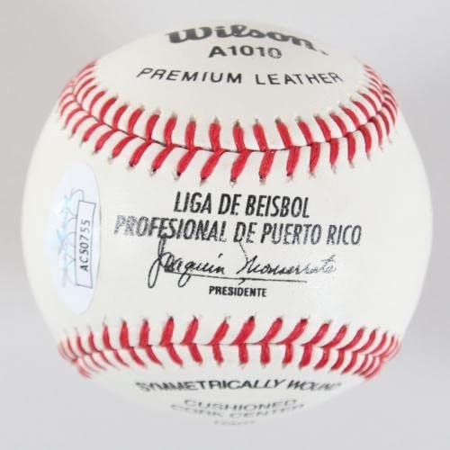 Oseозе Круз rуниор потпиша бејзбол Блу aysејс - COA JSA - Автограмирани бејзбол