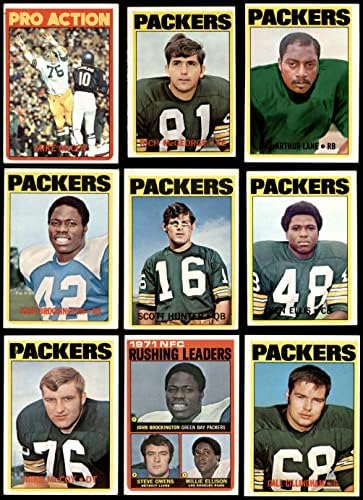 1972 Топпс Грин Беј Пакерс ниско # Тим сет на Green Bay Packers VG/Ex Packers