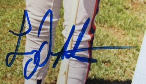 Дарил јагода Лени Дикстра потпиша автоматски автограм 8x10 Фото JSA AD34573 - Автограмирани фотографии од MLB