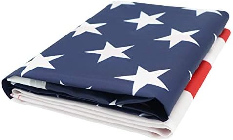 Данф Американско знаме 3x5 стапки САД Банер 100Д Подебели полиестер САД Обединетите државни знамиња со месинг громи 3 x 5 ft
