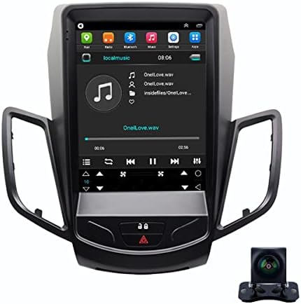 Android 11 Автомобил Стерео за Ford Fiesta 2009-2015 Со Carplay, 9.7 Инчен Bluetooth Екран На Допир Автомобил Радио GPS Навигација SWC FM HiFi