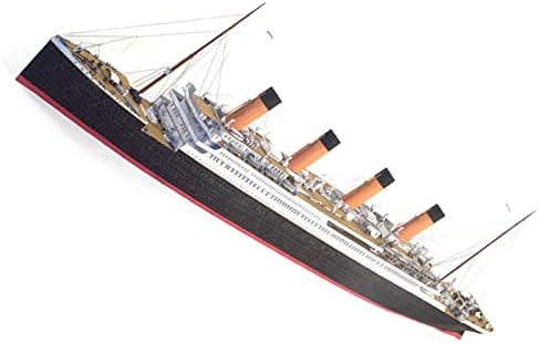 Teckeen DIY Модел 1: 400 Британски Титаник Крстарење Хартија Модел Воен Брод Наука Дисплеј