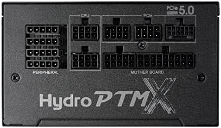 FSP Hydro PTM X PRO 1200W 80 Plus Platinum Full Modular ATX 3.0 PCIE Gen 5. W/ 12VHPWR Кабел за напојување Компактна големина