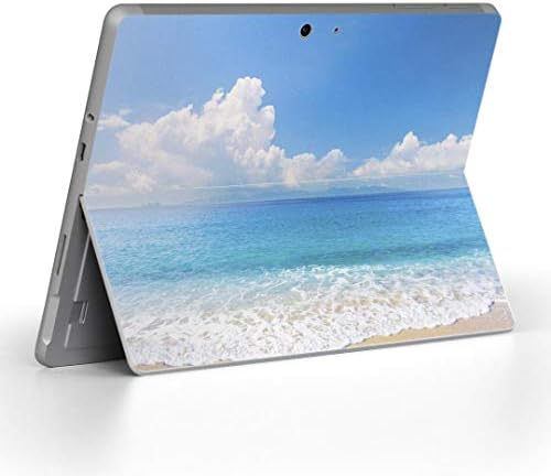 Покрив за декларации на igsticker за Microsoft Surface Go/Go 2 Ultra Thin Protective Body Skins Skins 011085 Sea The Beach Photo