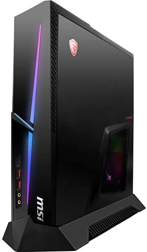 MSI Meg TRIDENT X СФФ Игри Десктоп Гејмер Компјутер, i9 10-Основни i9-10850K до 5.2 Ghz, GeForce RTX 3070 8GB 750W PSU, VR Подготвени