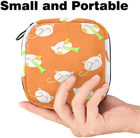 Оријукан санитарна торба за складирање на салфетка, преносна менструална менструална подлога, вреќи за патенти, торбичка за