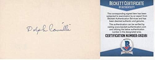 Долф Камили Бруклин Доџерс потпиша 3x5 индекс картичка Бекет G62181