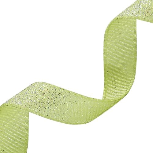 Morex Ribbon Dazzle Glosgrain Ribbon, 7/8-инчи од 5-двор, бело