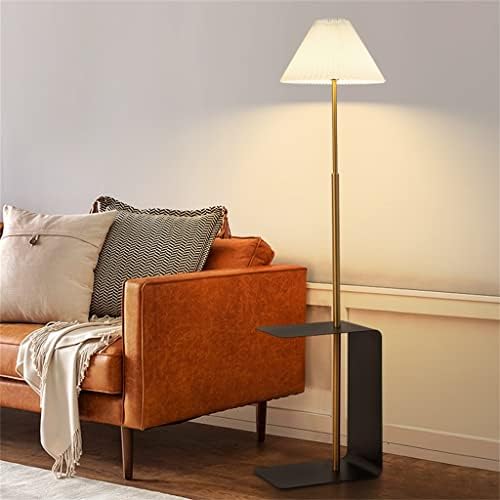 Anmmber pleated fore Lamp Nordic едноставна дневна соба спална соба во кревет студија за чај табела вертикална биро за ламба