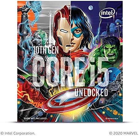 Intel® Core ™ i5-10600K Desktop Processorefating Marvel's Avengers Collector's Edition Packaging 6 јадра до 4,8 GHz отклучени LGA1200 125W
