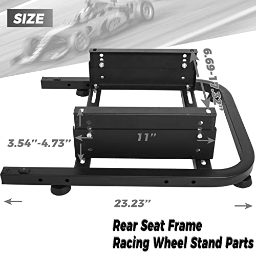 Hottoby Stand Stand Seat Mounded Rare Racing Wheel Stand Destictions Mounting Seat Infarmable Chood Stand Adapt Logitech G25 G27 G29 G29 G920 ThrustMaster T300 T300RS T500RS Fanatec
