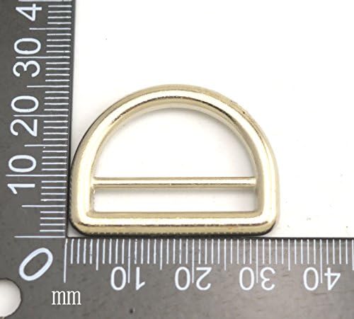 Fenggtonqii 1 Внатрешен дијаметар цинк легура сребрена двојна лента d прстенест на прстенот d-прстен за мрежни мрежи по избор