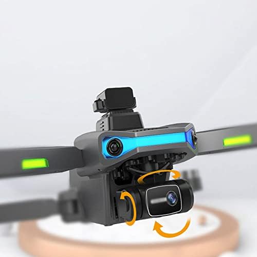 Quitoka RC Drone 8K Dual Camera Ultra-Clear Aerial Photography Brushless Motor GPS Позиционирање далечински управувач Авион без