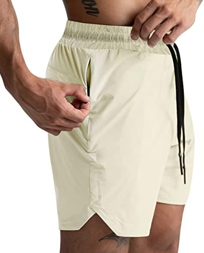 Наредени шорцеви во боја цврсти трчање џемпери летни шорцеви младински машки панталони тренд обични фитнес машки машки панталони 2in 1