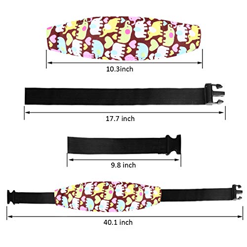 2 Пакувања Олеснување На Вратот И Потпирачот За Вратот На Автомобилот За Мали Деца, Лента За Глава За Поддршка На Перници Лесна Инсталација На Повеќето Кабриолет Се