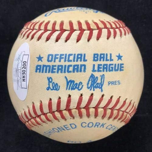 Харви Куен го потпиша Бејзбол Ли Мекфаил Тигерс Пиварите Автограм запишува ЈСА - Автограмирани бејзбол