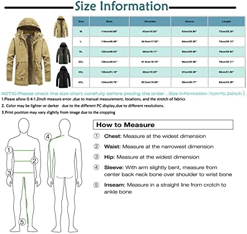 Ymosrh јакни за мажи мода за машка зимска качулка со ветровизори со цврст ракав мек палто јакни со јакна од школки