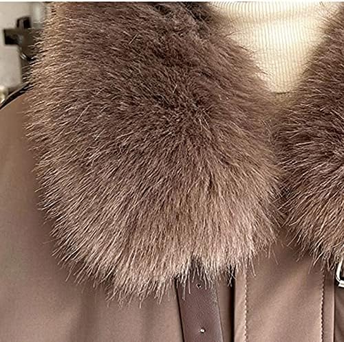 Зипфронт екипаж-врат-јакна јакна за жени за жени мека цврста боја случајна пуфта јакна од кутии, одговара кратко зимско зимско палто