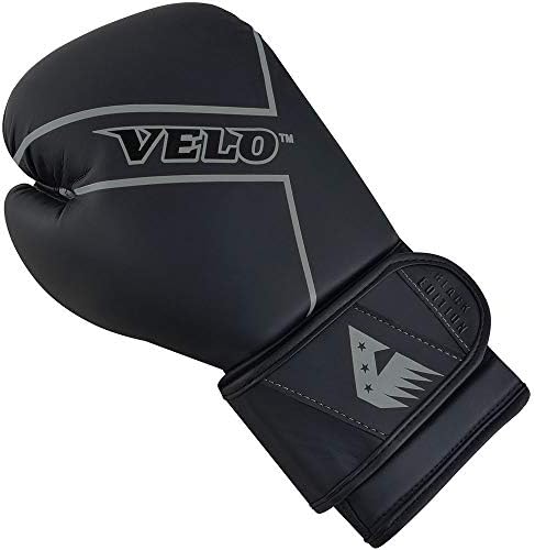 Velo Matte Faux Leather Boxing Groves Curved Mitts Hook & Jab Target Hand Set Boxing Pads Воен за мажи | Womenените возрасни ракавици штрајкуваат