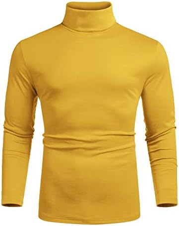 Coofandy Men's Slim Fit Basic Turtleneck T Mirts Casual Pullover џемпери