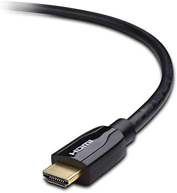 Кабелски работи USB C Hub со HDMI 4K, 80W полнење, Gigabit Ethernet и 3X USB во црна - USB -C и Thunderbolt 3 порта компатибилен со Surface Pro 7, MacBook Pro, Dell XPS и повеќе и премија сертифици