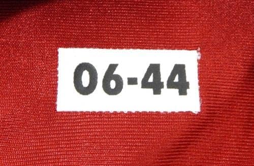 2006 сан Франциско 49ерс #58 Игра Издадени Црвениот Дрес 60 Сезони Лепенка 44 ДП28753-Непотпишан Нфл Игра Користи Дресови