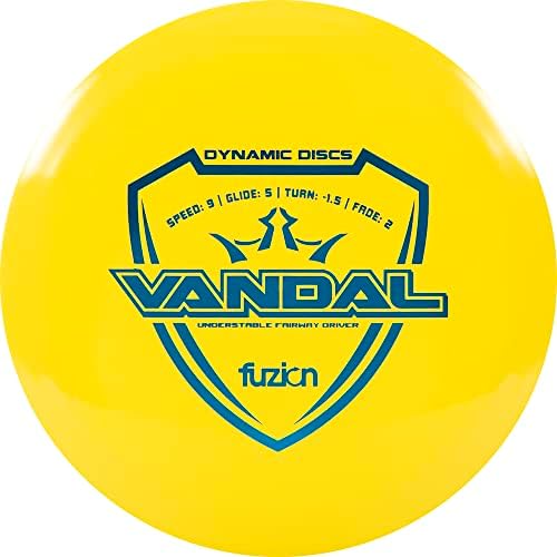 Динамички дискови Fuzion Vandal Fairway Driver Golf Disc [Боите ќе се разликуваат]