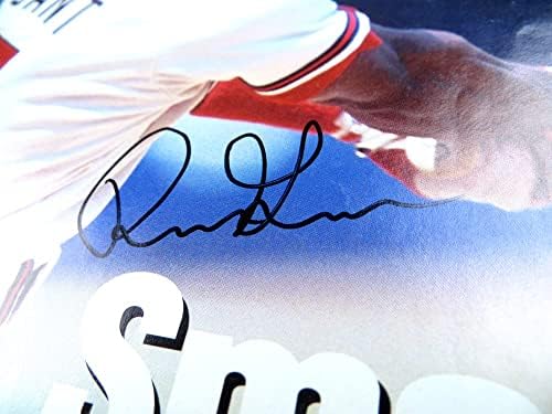 Рон Гант потпиша автограмирано списание Sports Illustrated Braves BAS BJ080027