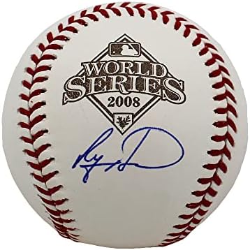 Рајан Хауард Автограм/Потпишан Филаделфија Ролингс Светската Серија 2008 Бејзбол